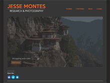 Tablet Screenshot of jessemontes.com